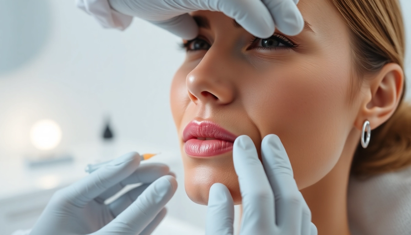 Botox Zürich: Professional facial injection in a Zurich clinic with a focus on youthful skin and expert care.