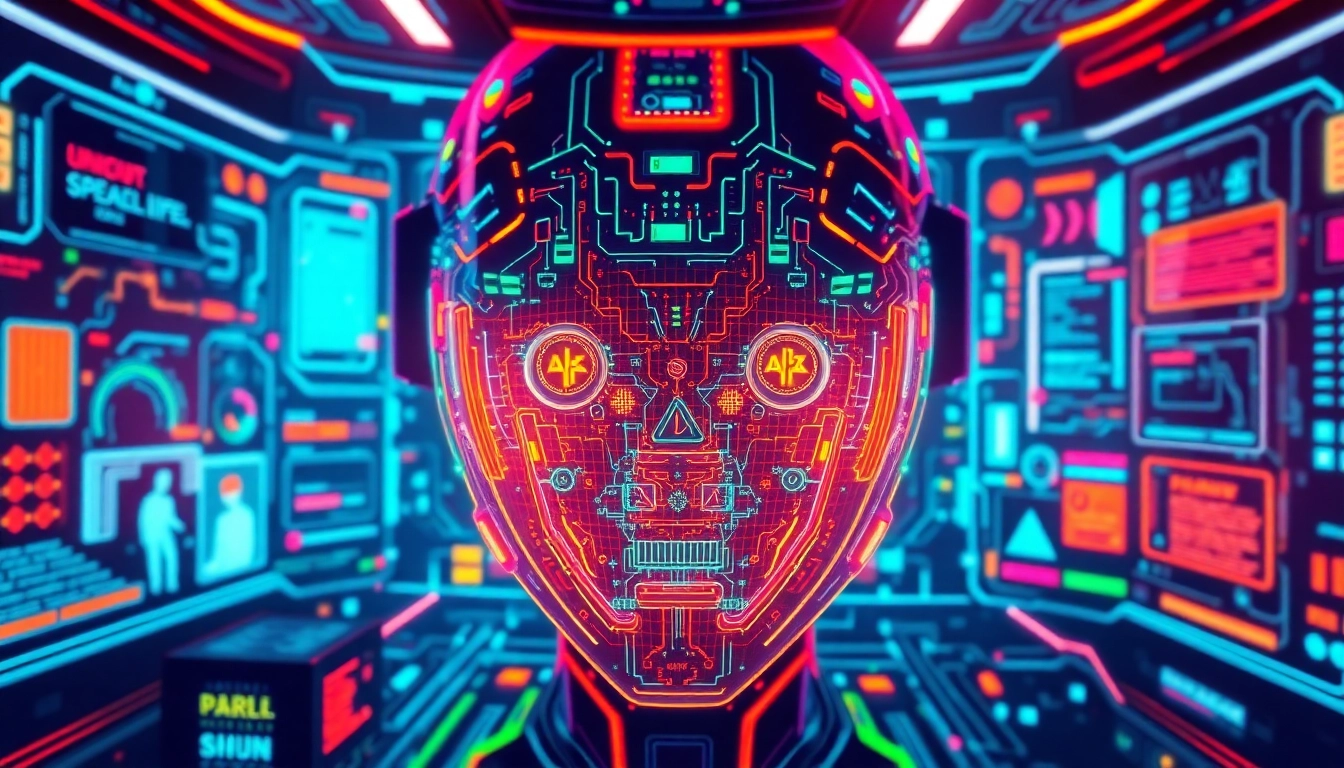 Engaging scene illustrating a powerful nsfw ai generator no limit producing vibrant, uncensored AI art with detailed visuals and expressive figures, highlighting freedom of creativity.