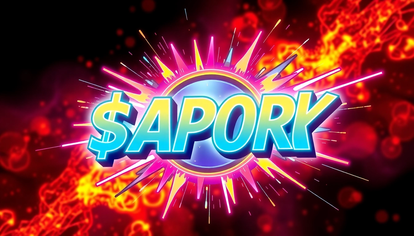 Join the APORK Meme Coin community and earn rewards with vibrant visuals and engaging graphics